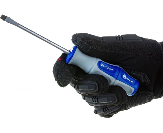 Отвёртка Ultra Grip SL 6 х 100 мм CR-V КОБАЛЬТ 646-270 – изображение 3