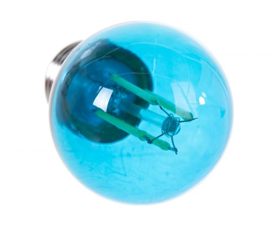 Лампа Uniel LED-G45-5W/BLUE/E27 GLA02BL Форма шар UL-00002990 – изображение 3