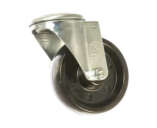 Колесо с вращающейся опорой и отверстием для болта (100 мм; 200 кг) Tellure rota 676102 – изображение 3