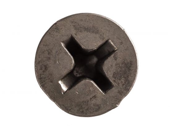 Саморез по металлу для ГКЛ Метизный двор 3,5x25, частая резьба, оксидированный, 40 шт. 4607173900470 – изображение 3