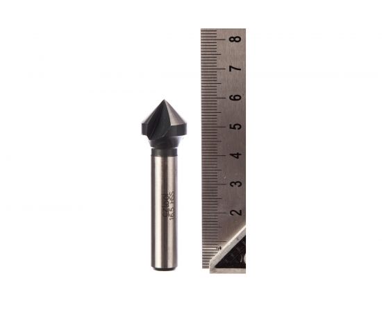 Зенкер конический 3-х канавочный (16.5х60 мм; хвостовик 10 мм; HSS) Bucovice Tools 741165 – изображение 3
