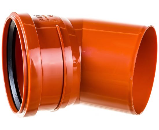 Отвод ПОЛИТЭК 110 мм, 45 градусов 200211045 – изображение 3