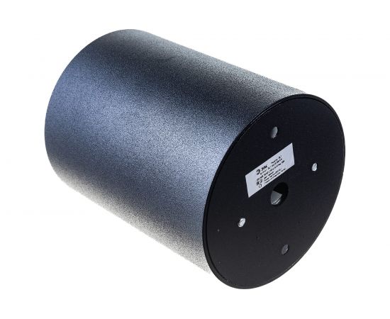 Накладной светильник ЭРА OL1 GU10 BK/CH Подсветка, GU10, D80х100мм, черный/хром Б0041502 – изображение 4