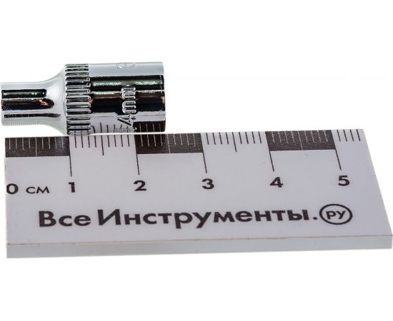 Головка торцевая 6-гранная (4 мм; 30 мм; 1/4"") ЭВРИКА ER-90201 – изображение 5
