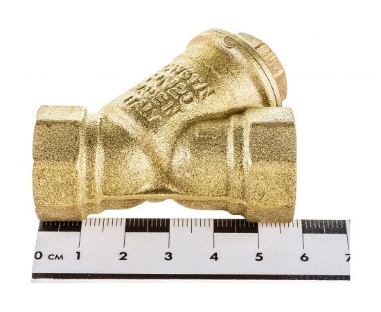 Сетчатый Y-фильтр RUB PARMA 1/2 DN15 PN20 ВР-ВР, 500 мкм (S.128) 128D00 – изображение 7