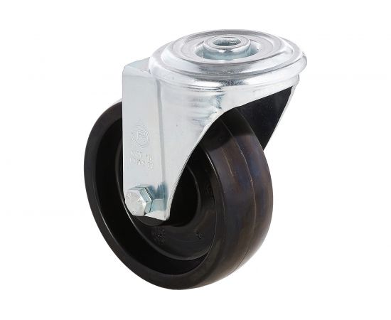 Колесо с вращающейся опорой и отверстием для болта (100 мм; 200 кг) Tellure rota 676102 – изображение 9