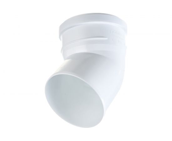Отвод ПОЛИТЭК для бесшумной канализации из ПП, диаметр 110х45 град. 100001145 