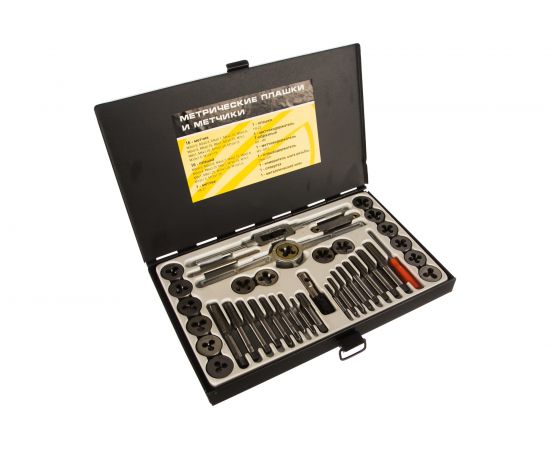 Набор метчиков и плашек 40 предметов ЭВРИКА ER-00401 