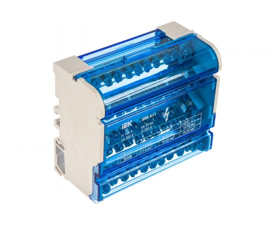 Нулевая шина в корпусе 4х11 IEK YND10-4-11-125 