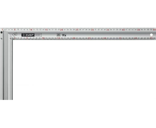 Жесткий столярный угольник ЗУБР 500 мм 34392-50 