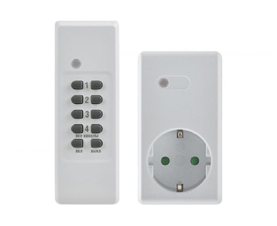 Розетка с дистанционным управлением Robiton УД-1 пульт + розетка комплект BL 15792 