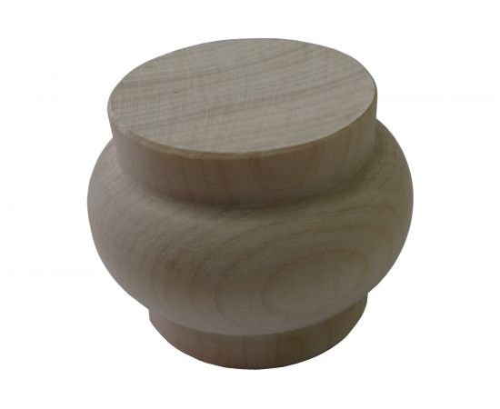 Мебельная опора Левша №1 d65 натур. дерево У8-9689 