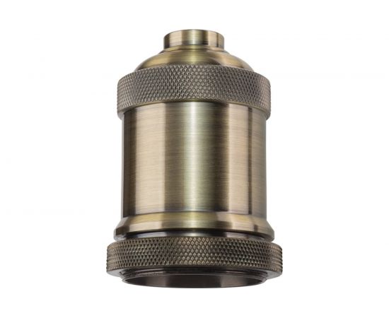 Электрический патрон Navigator NLH-V01-007-E27, подвесной, металл, черная бронза 61518 