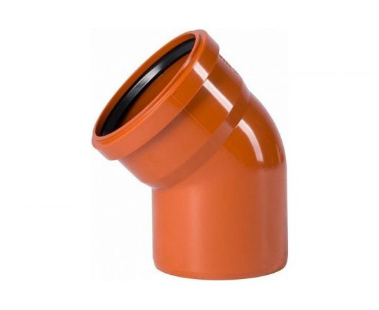 Отвод ПОЛИТЭК 160x45 градусов 160016045 