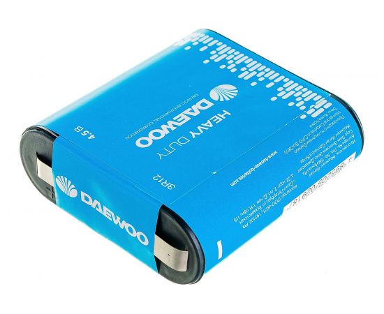 Солевая батарейка DAEWOO 3R12 Heavy Duty 2021 1S 5029187 