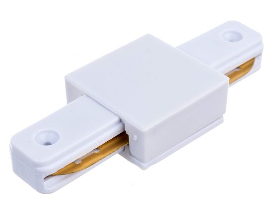 Прямой коннектор для шинопровода FERON белый, LD1006 41734 