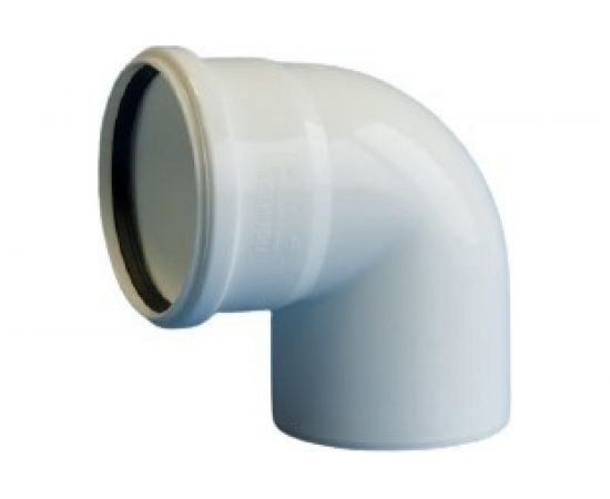 Отвод ПОЛИТЭК для бесшумной канализации из ПП, диаметр 110х87.5 град. 100001187 