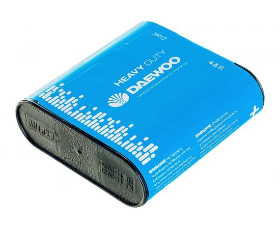 Солевая батарейка DAEWOO 3R12 Heavy Duty 2021 1S 5029187 – изображение 2