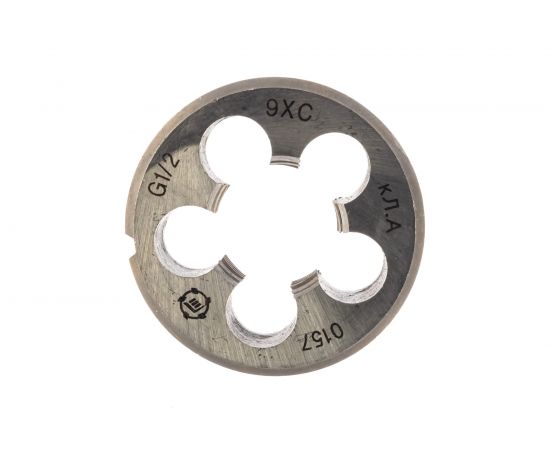 Плашка, трубная цилиндрическая G 1/2 дюйма 9ХС ТМ Туламаш 57992 – изображение 2