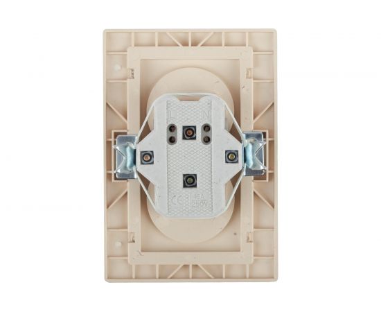 Розетка Intro 2х2P, 16А, 250В, IP20, СУ, Plano, алюминий Б0030066 – изображение 2