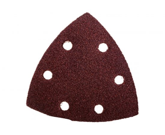 Треугольник шлифовальный на липучке (5 шт; 80х80х80 мм; Р100) PATRIOT 820010303 – изображение 2