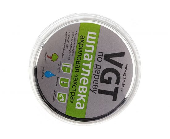 Шпаклевка по дереву Экстра Венге 0,3 кг VGT 11599680 – изображение 2