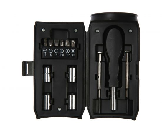 Набор инструментов TUNDRA подарочный пластиковый кейс ""Банка"", 13 предметов 5308279 – изображение 2