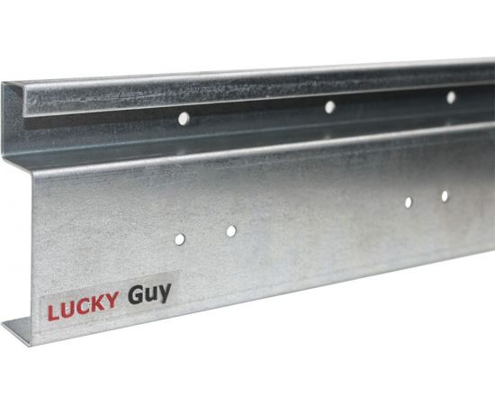 Направляющая Lucky Guy L=400 мм, оцинкованная 680 01 T01-01 0400 0LG – изображение 2