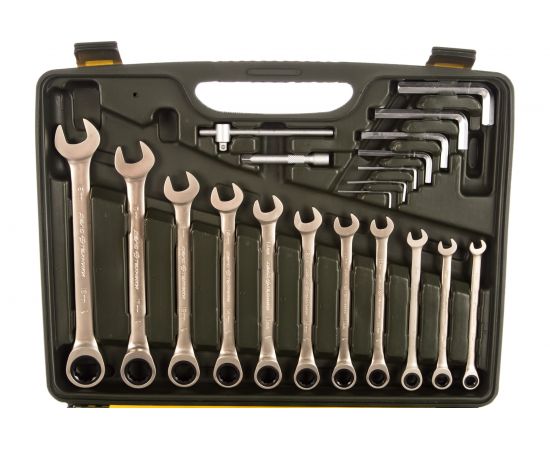 Набор инструмента с трещоточными ключами 77 предметов ДТ/4 Дело Техники 620778 – изображение 2