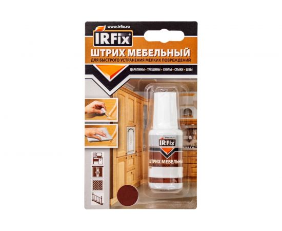 Мебельный штрих IRFIX 20 мл, сосна 20270 – изображение 2