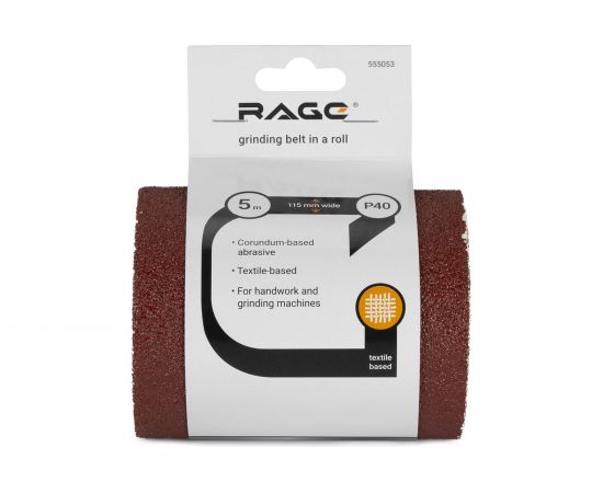 Лента шлифовальная (115 мм; 5 м; Р40) VIRA by RAGE 555053 – изображение 2