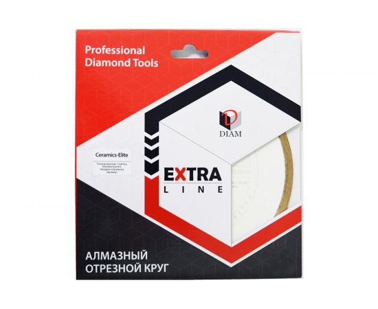 Круг алмазный отрезной 1A1R CERAMICS-ELITE (230x1.6x7.0x25.4 мм) Diam 000594 – изображение 2