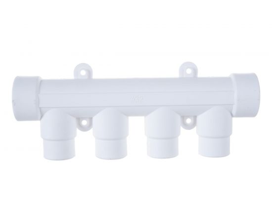 Коллектор с шаровыми кранами LAMMIN PPR 32х4 Lm31081004032 – изображение 2