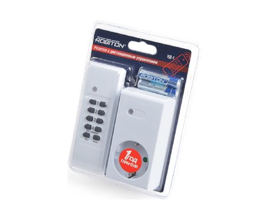 Розетка с дистанционным управлением Robiton УД-1 пульт + розетка комплект BL 15792 – изображение 2