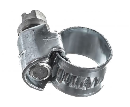 Обжимной хомут Госкреп 9 мм, оцинк., 8-12 мм, 2 шт. 11-0012260 – изображение 2