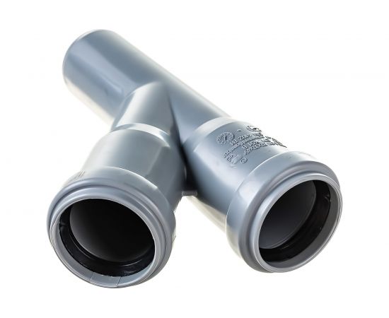 Тройник двухраструбный (45°) HTEA 32/32 Ostendorf 110200 – изображение 3