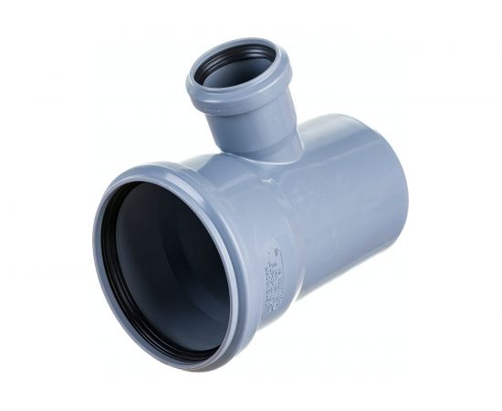 Тройник двухраструбный (67°) HTEA 110/50 Ostendorf 115320 – изображение 3