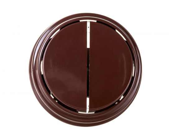 2-клавишный выключатель Bylectrica А510-2202 10А открытой установки, серия РЕТРО, коричневый, А510-2202 коричневый – изображение 3