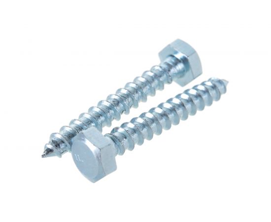 Шурупы с шестигранной головкой Профикреп пакет, 6,0х40 6 шт 114071 – изображение 3