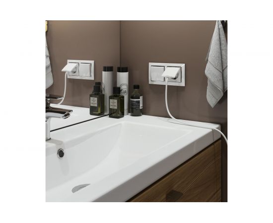 Розетка WERKEL влагозащита, с заземлением, с защитной крышкой W1171201 a051120 – изображение 3