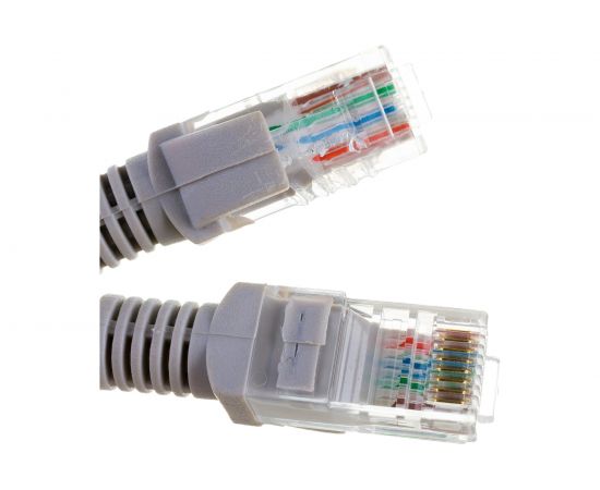 Патч-корд ЭРА Simple PC-20U-A U/UTP категория 5e, длина 20 метров, неэкранирован, серый, Б0051378 – изображение 4