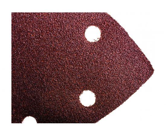 Треугольник шлифовальный на липучке (5 шт; 80х80х80 мм; Р100) PATRIOT 820010303 – изображение 4