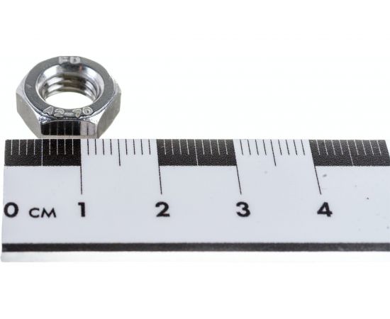 Гайка из нержавеющей стали DINFIX DIN 934, А2, М8, 50 шт. 00-00001798 – изображение 4