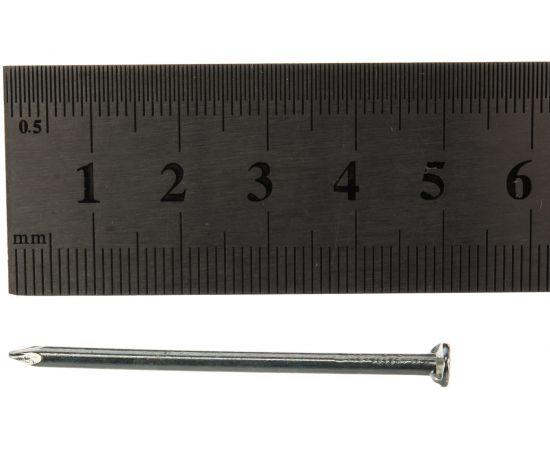 Строительный оцинкованный гвоздь ГОСКРЕП 2,5х50 1 кг, пакет 9-0014410 – изображение 4