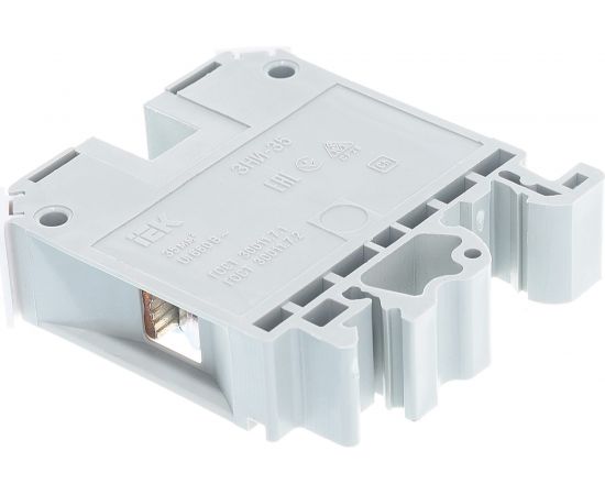 Клеммная колодка ЗНИ-35, 35 мм2, серый IEK YZN10-035-K03 – изображение 4