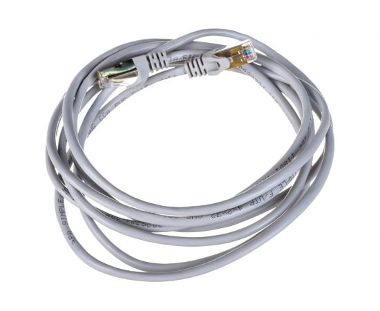 Патч-корд ЭРА Simple PC-3F-A F/UTP категория 5e, длина 3 метра, экранированный, серый, Б0051383 – изображение 4