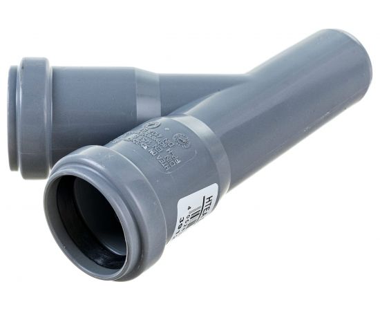 Тройник двухраструбный (45°) HTEA 32/32 Ostendorf 110200 – изображение 5