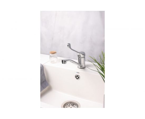 Хирургический смеситель для раковины Ekko с гайкой E49054 – изображение 7