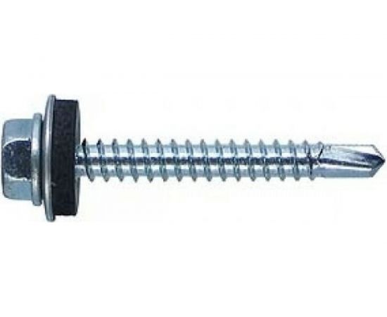 Кровельный саморез с шайбой EPDM Kenner цинк 6,3х38 150шт ск6338ф 