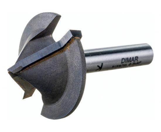 Фреза пазовая V-образная по гипсокартону (35x17х49 мм; 90 гр; хвостовик 8 мм) Dimar 51209755 